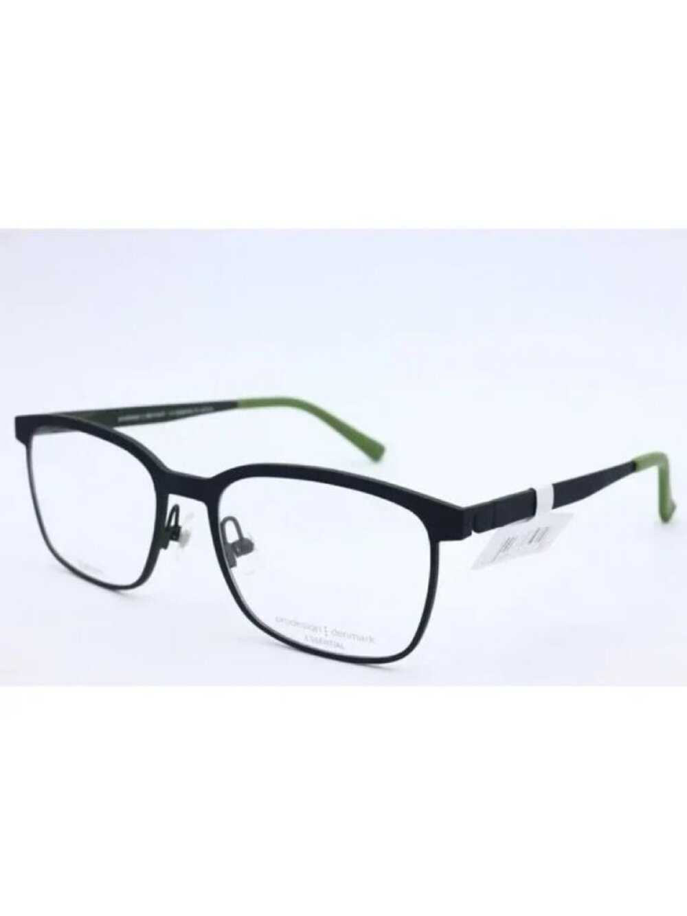 Prodesign Denmark 1450 c.6621 Black Green Eyeglasses 54mm